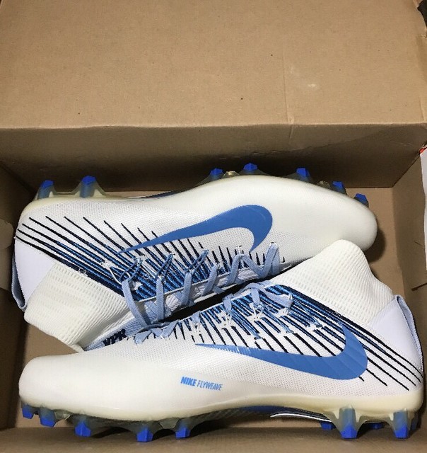 blue nike vapor football cleats