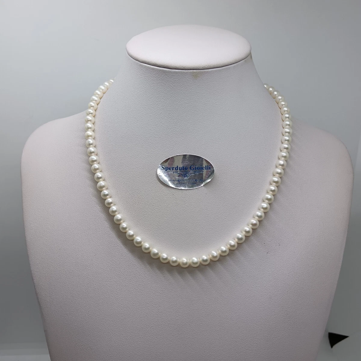 Collana Choker 4 Fili Con Perle Bianche Coltivate E Agata Multicolore &ndash; Placcato Oro