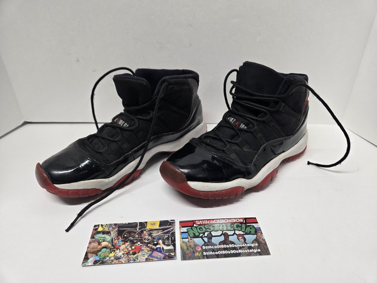 Air Jordan 11 Retro Bred 2012 Black Varsity Red White Sz-6.5  display picture 2
