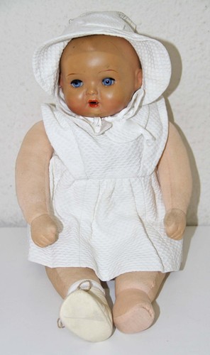 Poupée Ancienne Unis France 60 Cm – Bébé Caractère Yeux Dormeurs, Fille