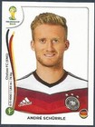 PANINI WORLD CUP 2014- #503-DEUTSCHLAND-GERMANY & CHELSEA-ANDRE SCHURRLE