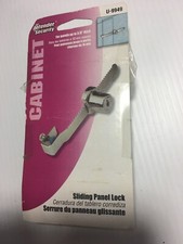 Defender Security U - 9949 Keyed Showcase Cabinet Lock Chrome Plated Steel
