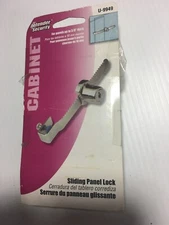 Defender Security U - 9949 Keyed Showcase Cabinet Lock Chrome Plated Steel