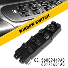 Master Power Window Switch Front Driver For 1997-2001 Jeep Cherokee 4 Door EOA