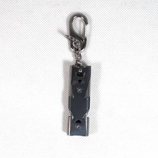 Stainless Whistle two tube Lifesaving Emergency Survival SOS high db outdoor