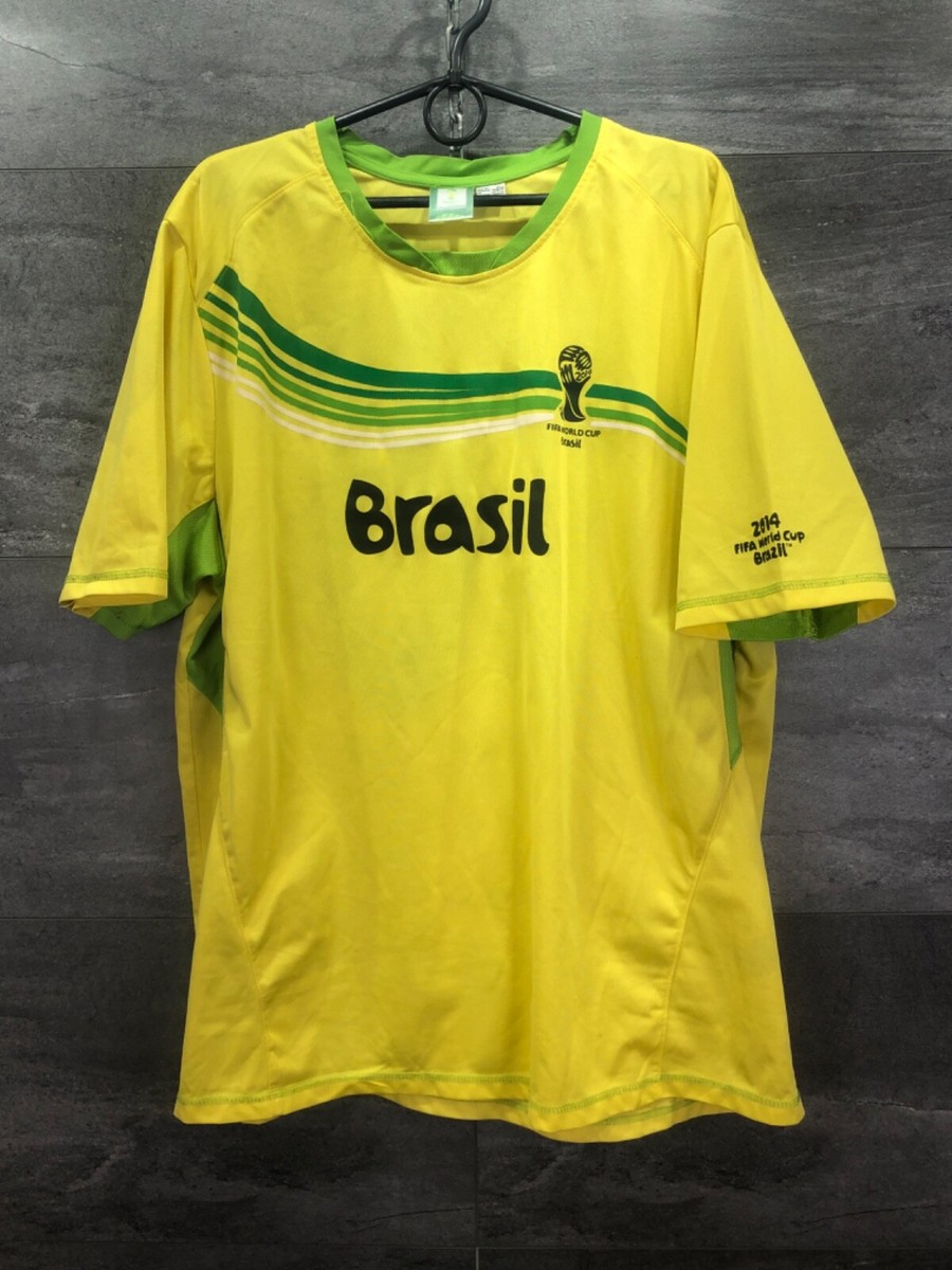 Brasil 2014 FIFA World Cup Men's Official LIc Product Size XXL