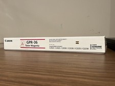 Genuine OEM Canon GPR36 3784B003AA Magenta Toner Cartridge OPEN BOX