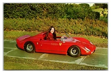 1960s- Mini Ferrari Replica -Crawford Automotive Museum Cleveland, Ohio Postcard