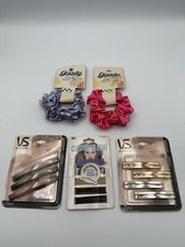 Vintage Variety Of Hair Accessories Barrettes Ponytail Goody
