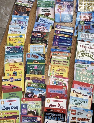 Huge Lot of 50 Early Reader Books I Can Read Step Into Reading Levels Pre 1 2 3 - Picture 5 of 5