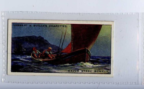 (Jh9141) LAMBERT & BUTLER,PIRATES & HIGHWAYMEN,MAJOR STEDE BONNET,1926,#3