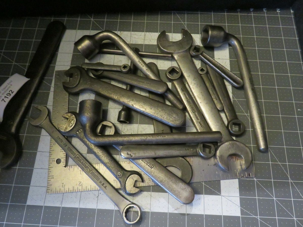 20%値下げしました‼️ドイツシェラドラー社ウィリアムス Vintage Williams Wrenches and Tools | eBay