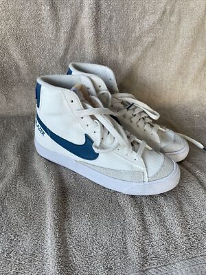 Nike Blazer Mid \'77 \'Athletic Club\' DQ8596-100 Women\'s 9 Blue White Sneaker WMNS) Nike Blazer Mid  main image 4