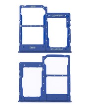 Dual Sim Card Tray Compatible For Samsung Galaxy A40 A405 / 2019 Blue