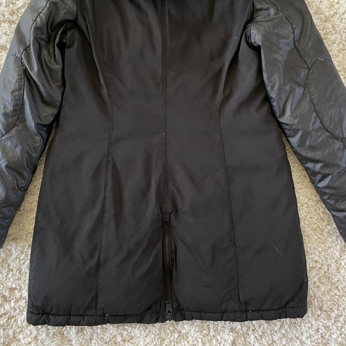 7 For All Mankind Down Fill Puffer Jacket Winter Coat Womens Medium Hooded - 第 7/12 張圖片