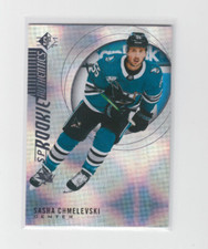 20/21 UD SP San Jose Sharks Sasha Chmelevski Sphericity Foil RC card #113