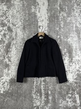 Gianni Jacket 2 Womens Black Blazer Cardigan Wool Nylon Front Pocket