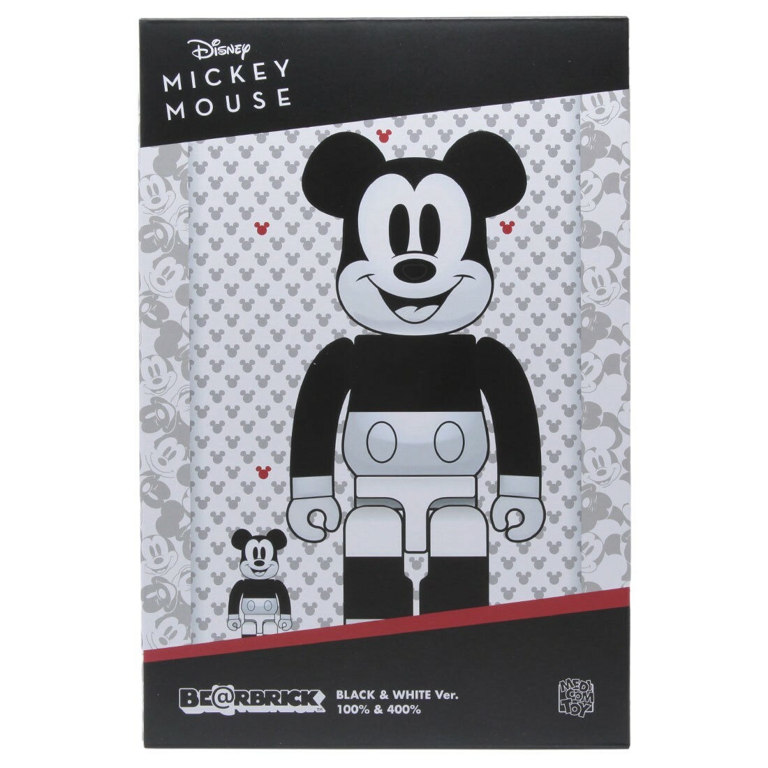 Medicom BE@RBRICK Disney Mickey Mouse B&W 2020 Ver. 100% 400 Medicom BE@RBRICK Disney Mickey Mouse B&W 2020 Ver. 100% 400