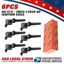 6x NEW Ignition Coil DG-513 / 2M2Z-12029-AC For 2005-07 Mercury Montego 3.0L V6