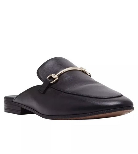 Women's Steve Madden Galilea Leather  Mules, Size 9 Black