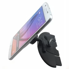 CD Slot Car Mount Magnetic Holder Swivel Dock Strong Grip CD for Smart Phones