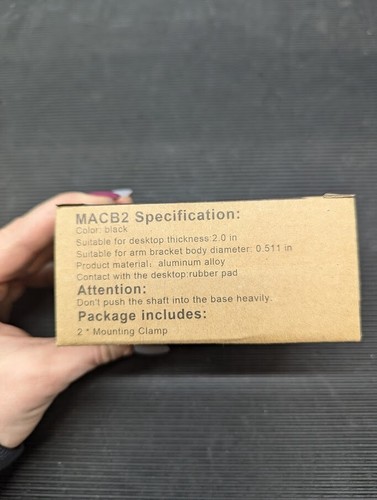 Moukey MACB1 Mikrofon Arm Tisch Klemme Aluminium Alu Einstellbar Haltbar Neu - Bild 4 von 9