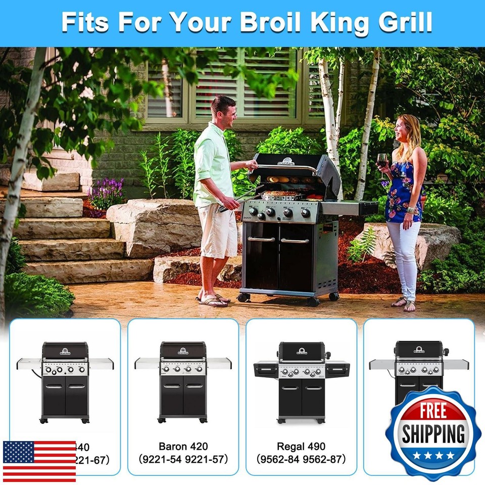 Grillroste Ersatz Für Broil King Baron – Gusseisen-Roste Für Baron 320, 440, 490 & ähnliche Modelle