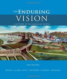 The Enduring Vision: A History of the American People (S... | Buch | Zustand gut