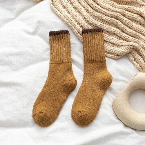 Ultra Thick Women Wool Socks Cashmere Warm Soft Casual Winter Thermal Socks - Picture 15 of 21