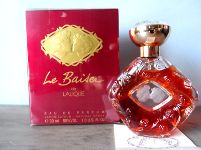 Le Baiser de Lalique EDP Spray 1 oz / 30 ml New In Sealed Box Discontinued