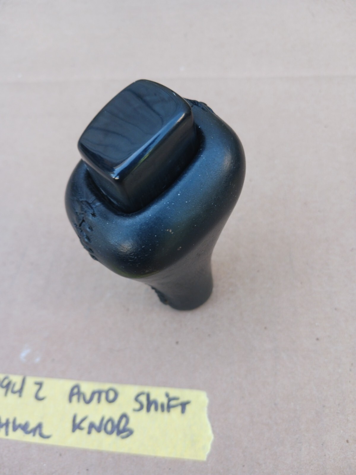 8702 Camaro Z28 SS Automatic Transmission Shifter Knob Leather Wrapped