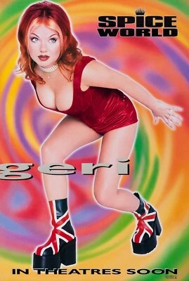 1997 Spice World Movie Poster 11X17 Spice Girls Posh Scary Baby Sporty Ginger 🍿