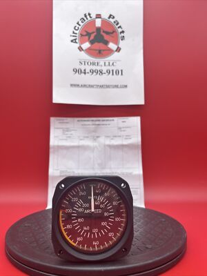 OVERHAULED United Instruments Airspeed Indicator P/N: 8025 CODE: B167 w/ 8130