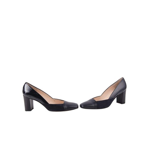 Memory Navy Leather Jon Josef Pump - Picture 5 of 8