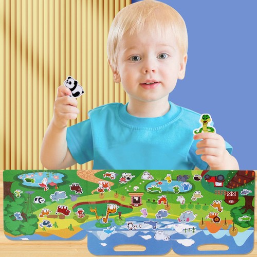 Sticker Book for On-the-go Entertainment Play Stickers Toddlers Sticker Book