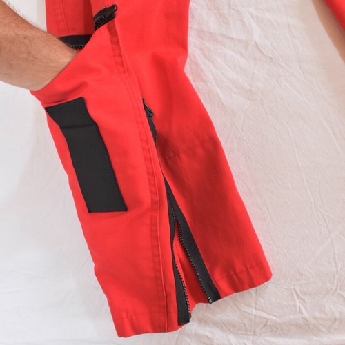 Flight Line by Morningstar Women's Red Flightsuit Size L (8-10) MADE IN USA - Picture 8 of 21