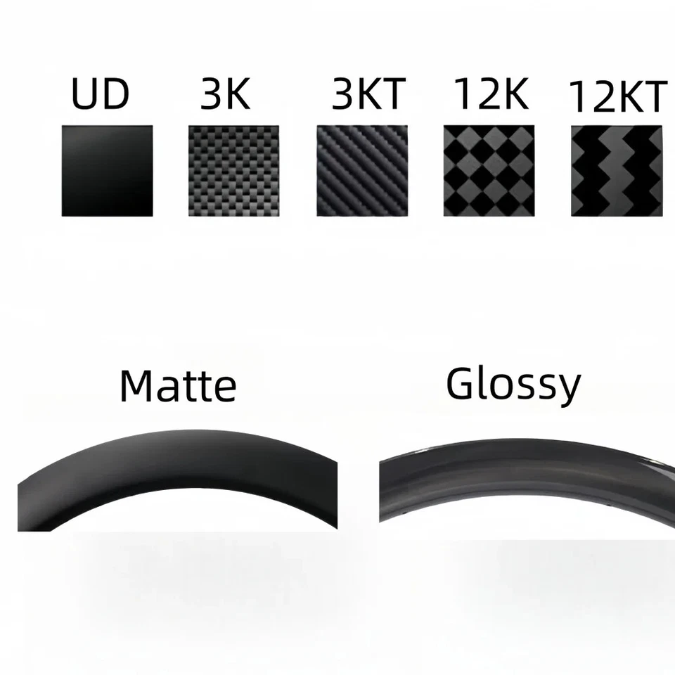 700C bicicleta de estrada cascalho aros de carbono 30mm * 30mm freio a disco sem câmara roda sem gancho - Imagem 2 de 4