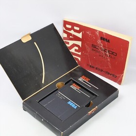 BASIC Level II 2 B-10 Basic Cartridge SC-3000 With Book SEGA 1142 sc