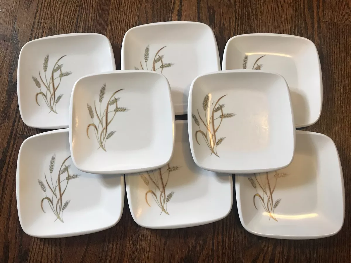 Vintage Harmony House Plates TALK OF THE TOWN Melmac Dessert Side