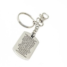 To My Daughter Graduation Keychain