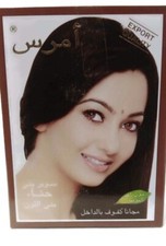 Amar's brown Henna 6 Pouches X10gram Hair Color Herbal Hena Natural Powder    
