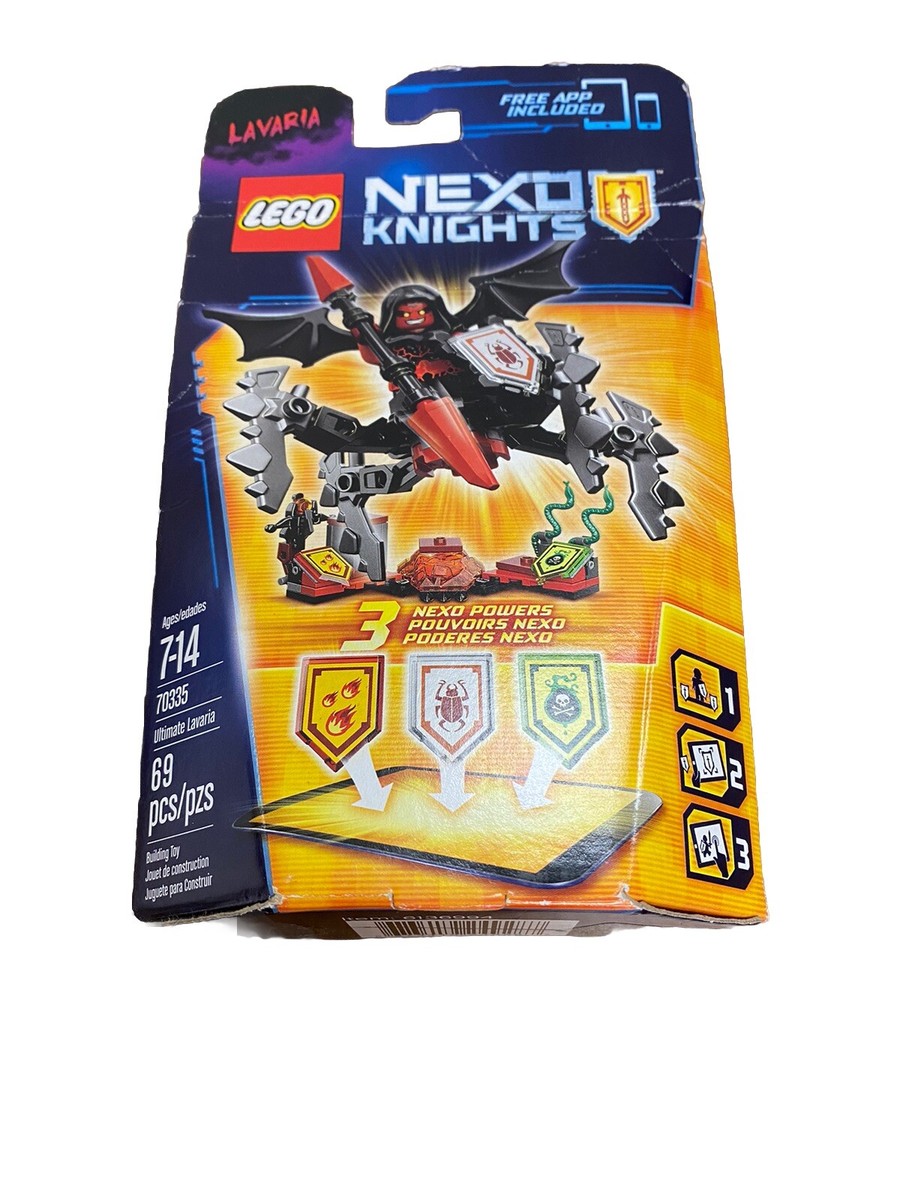 Retired LEGO Nexo Knights Set 70335 Ultimate Lavaria New & Factory
