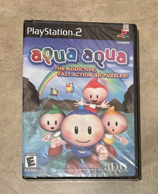Aqua Aqua NEW Factory Sealed Black Label Sony PlayStation 2 PS2 | eBay