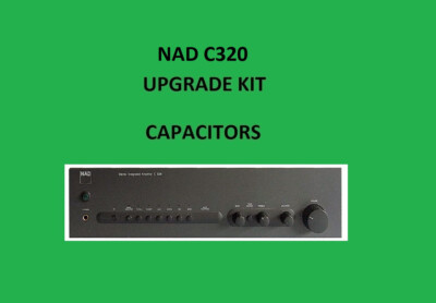 Stereo Verstärker NAD C320 Reparatursatz - alle Kondensatoren
