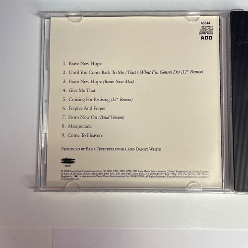 Basia - Brave New Hope CD 1991 Epic Records EK48644 Downtempo Smooth Synth Jazz - Picture 6 of 8