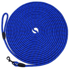 Long Dog Leash for Training 50Ft-Reflective Nylon Rope with Swivel Hook-Recal...