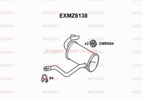 EXMZ6138 Auspuffhinterende Viano Vito 2.0CDI 2.2CDI 03