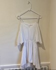 Sancia Women’s White Linen Dress Size M