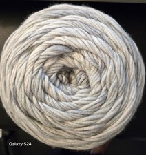 Caron Blossom Cakes - CHARCOAL-a light gray-NEW-Destash