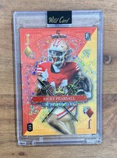 Ricky Pearsall 2024 Wild Card 5 Card Draw rookie diagonal color match 1/1